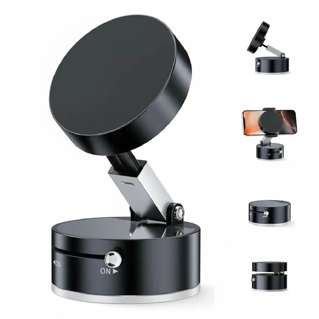 📱 Magnetic Vacuum Phone Holder Mount