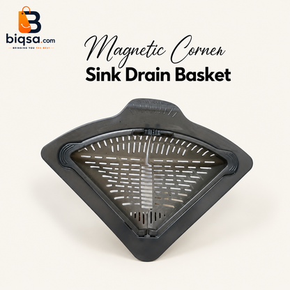Magnetic Sink Corner Basket