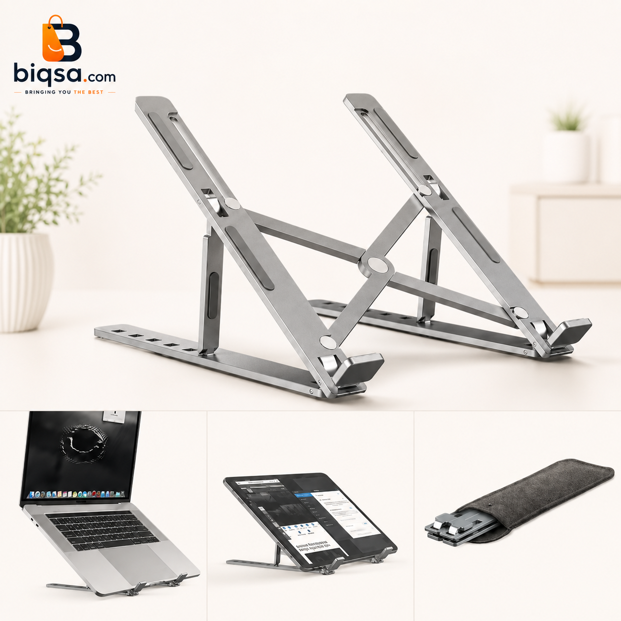 Adjustable Foldable Laptop Stand