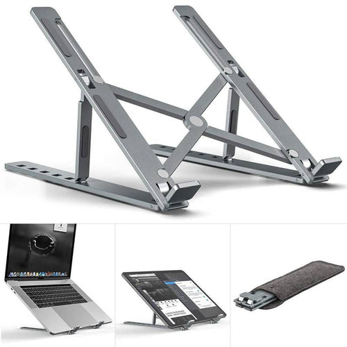 Adjustable Foldable Aluminum Laptop Stand