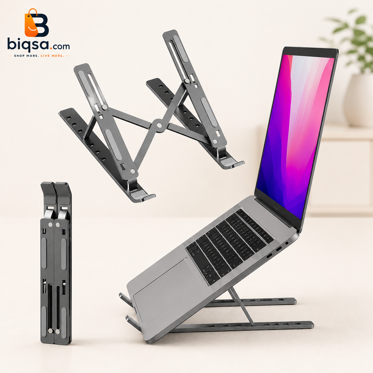 Adjustable Foldable Laptop Stand