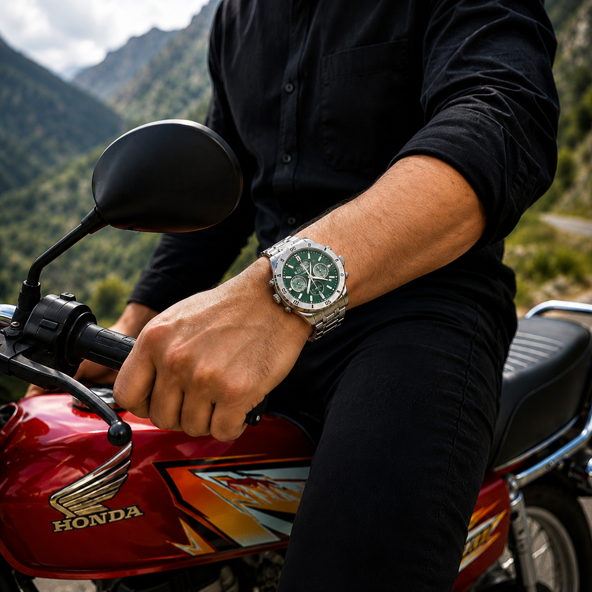 Premium Dual Display Sports Watch
