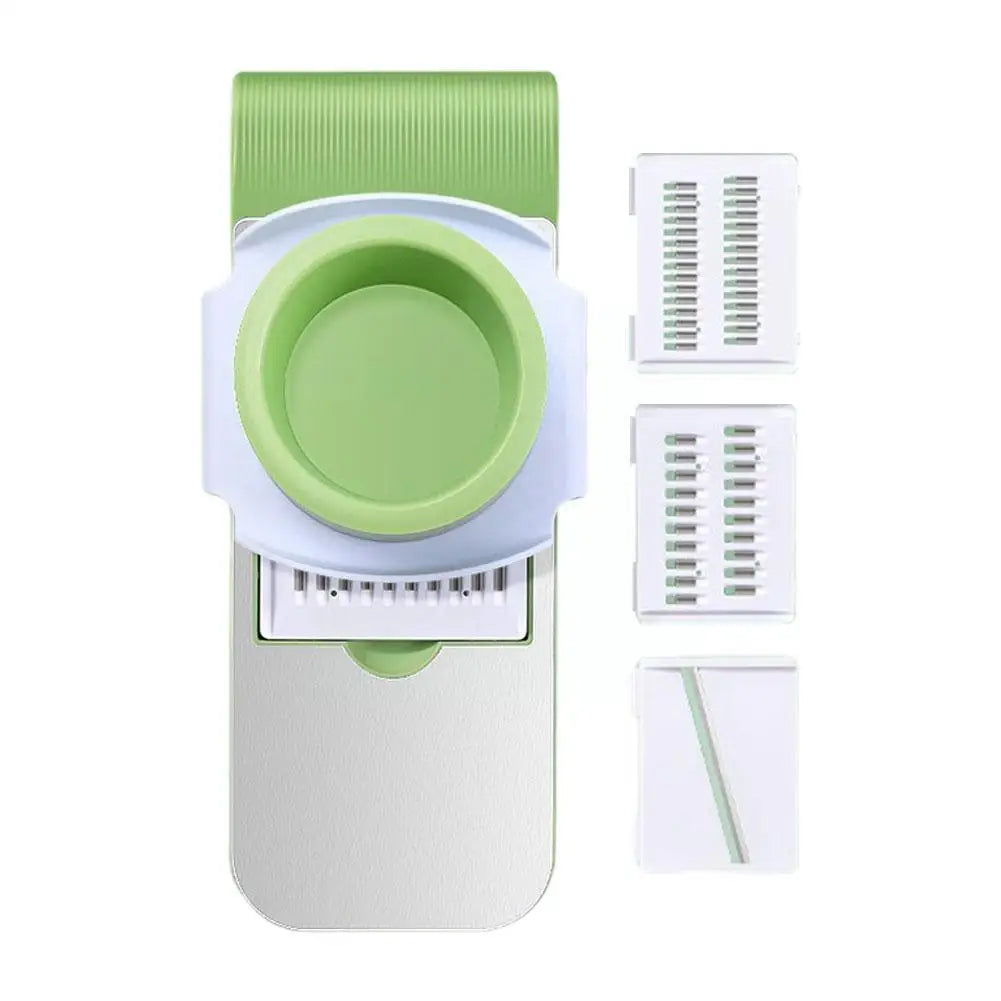 🥗 5-in-1 Stainless Steel Vegetable Cutter