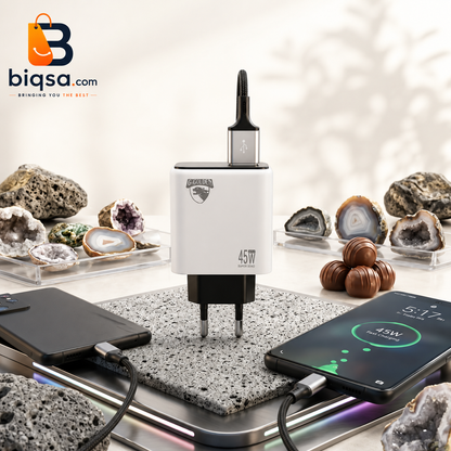 45W Dual Port Fast Charger