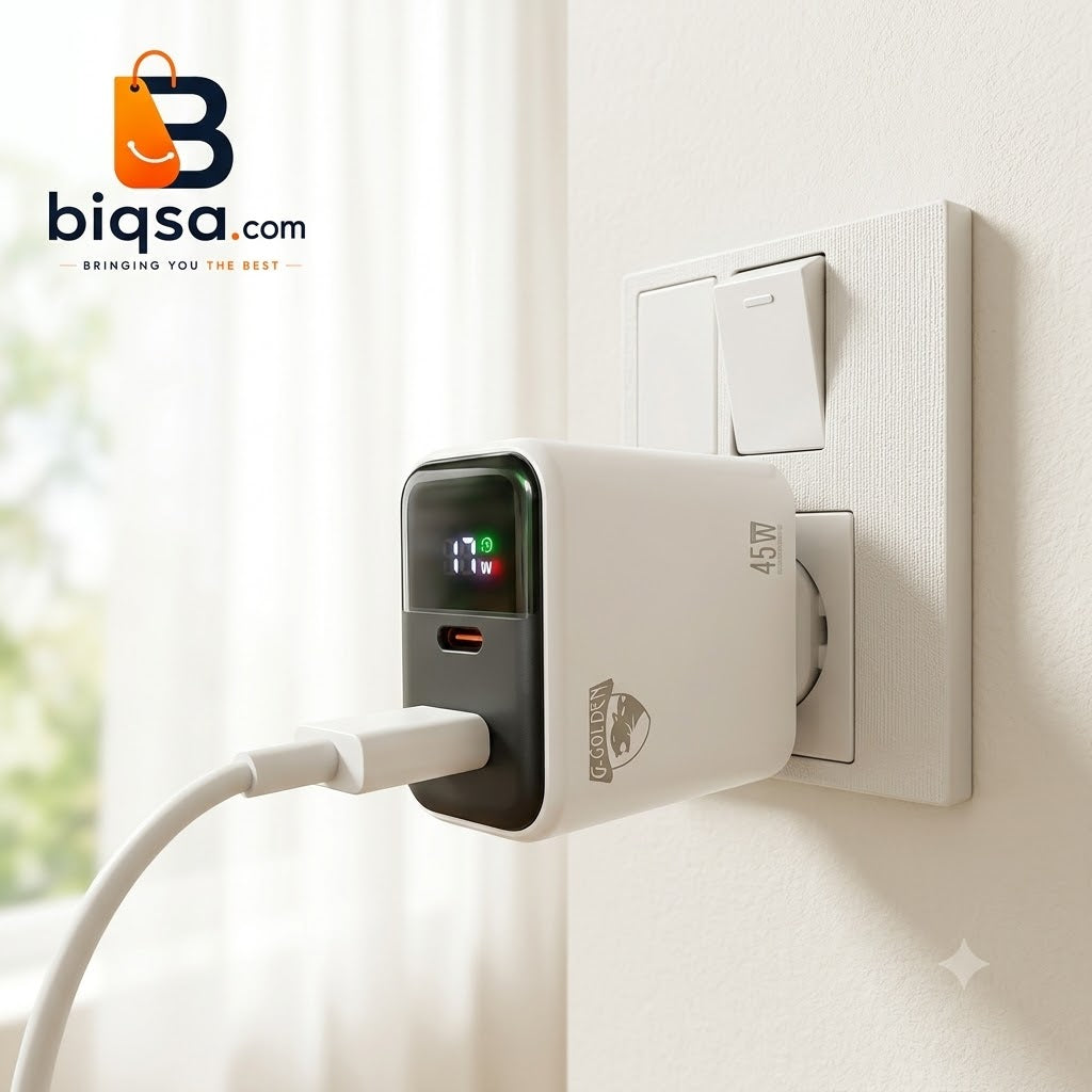 45W Dual Port Fast Charger