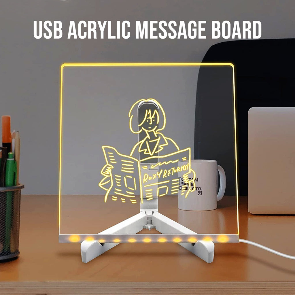 LED Acrylic Writing Board Lamp
