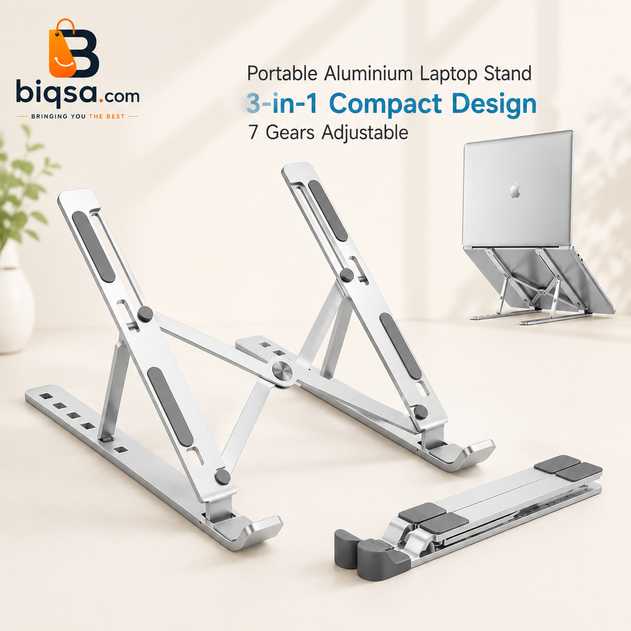 Adjustable Foldable Laptop Stand