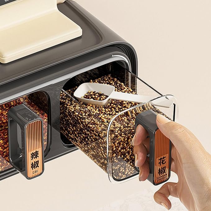 🧂 Wall Mounted Spice Organizer Set