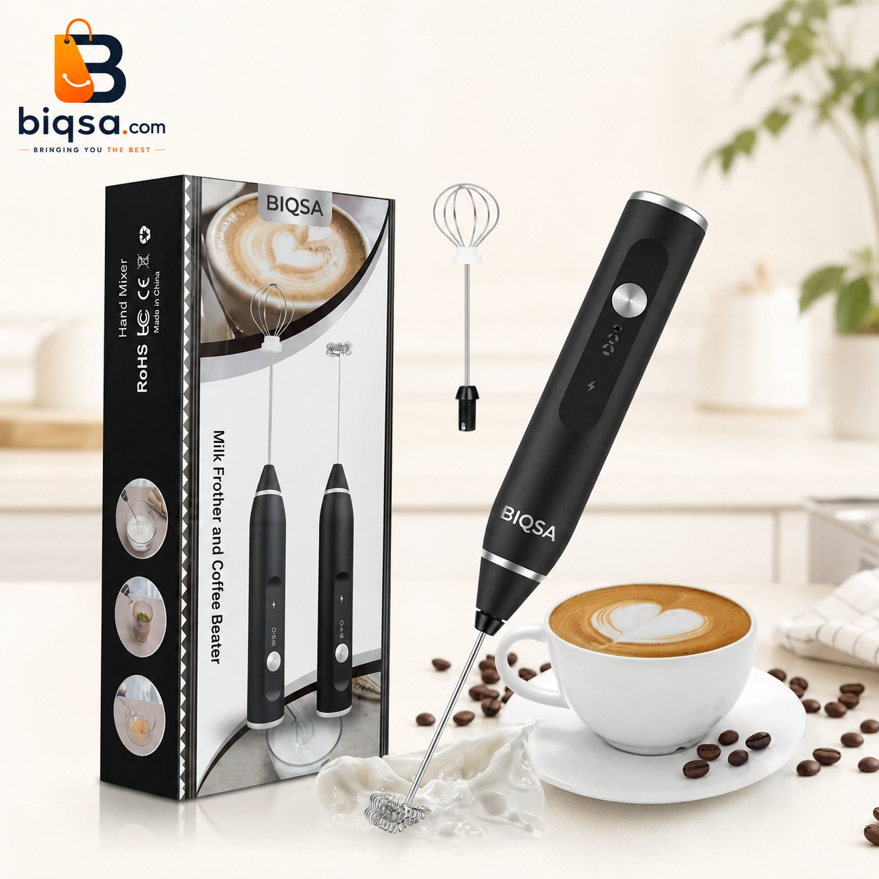 3-Speed Milk Frother
