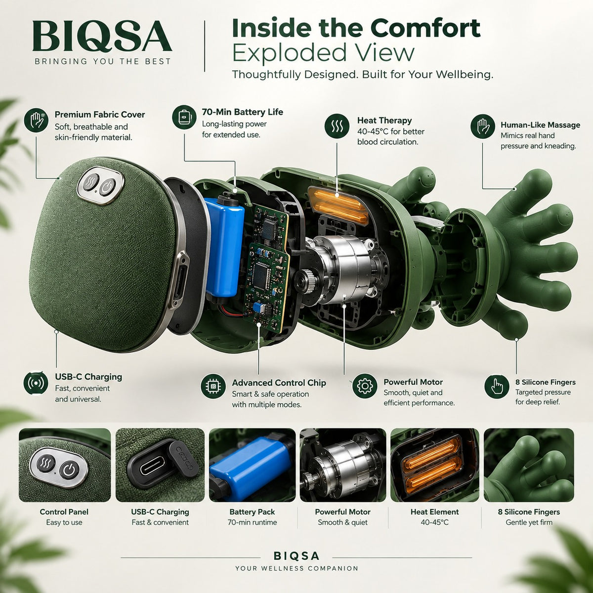 Neck, Shoulder, Arms, Back, Leg MASSAGER