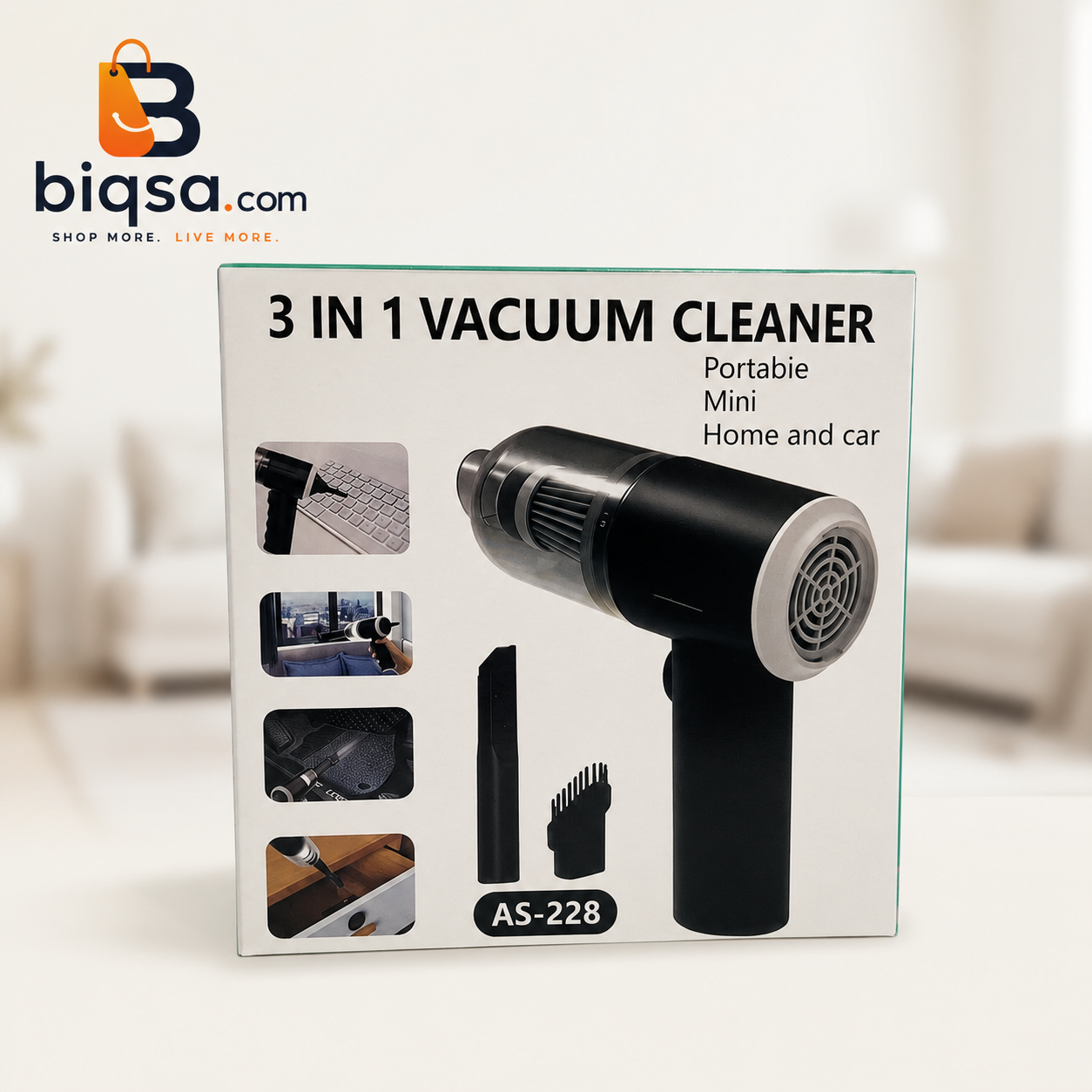 3-in-1 Handheld Vacuum Cleaner