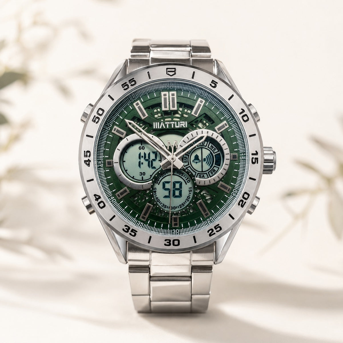 Premium Dual Display Sports Watch