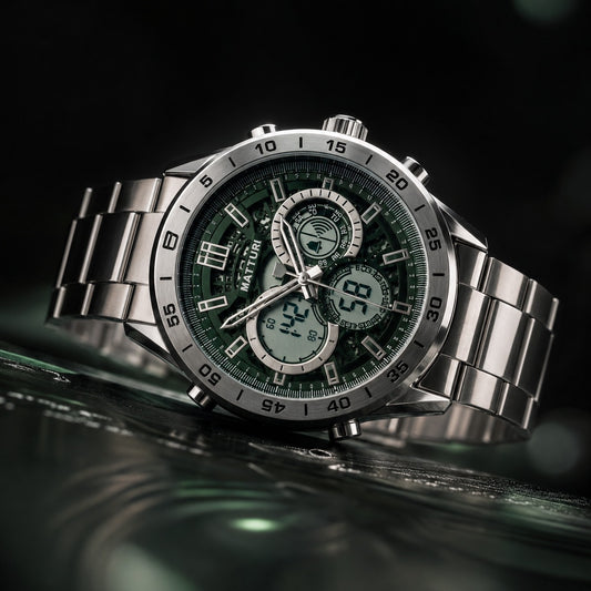 Premium Dual Display Sports Watch