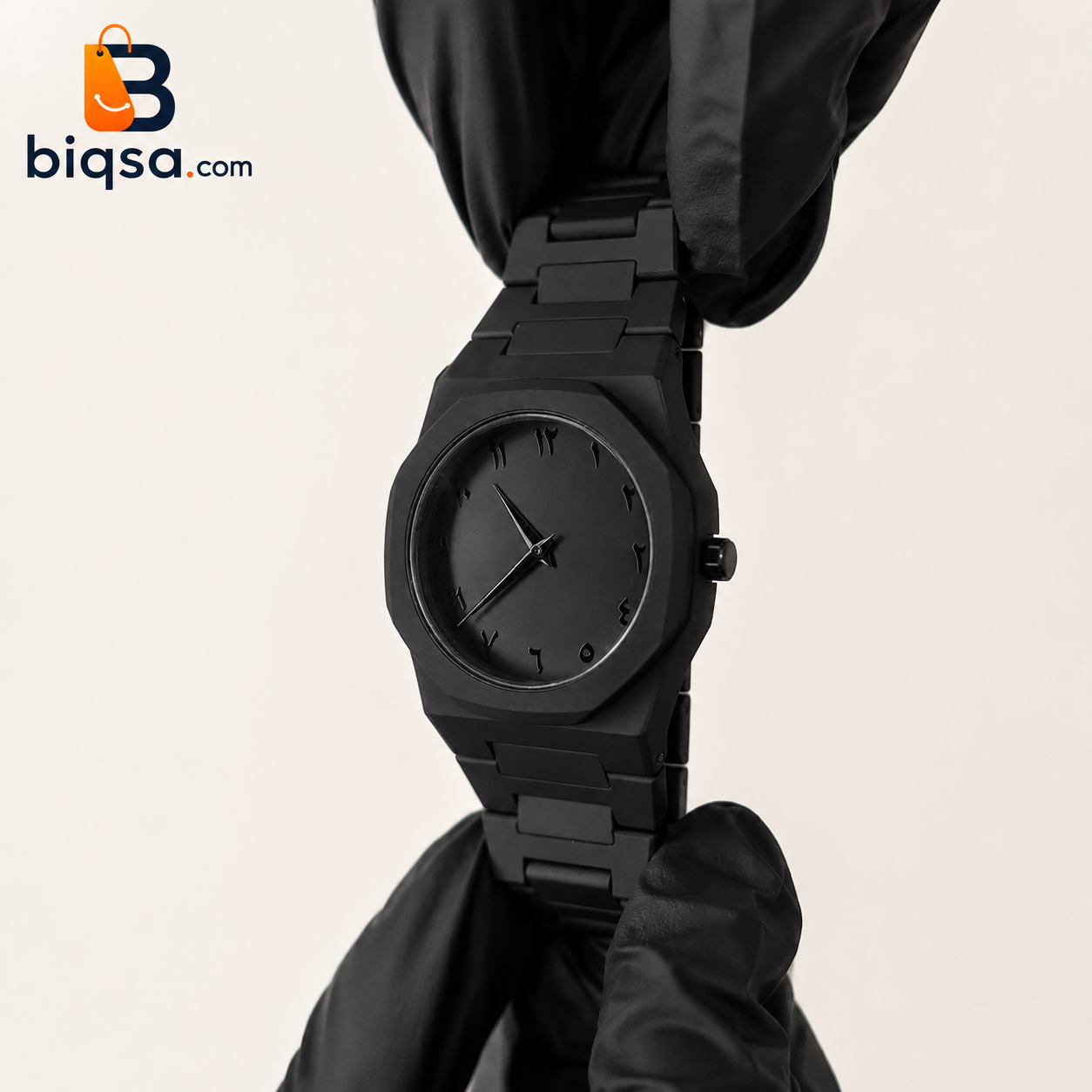 Black Arabic Aura Watch