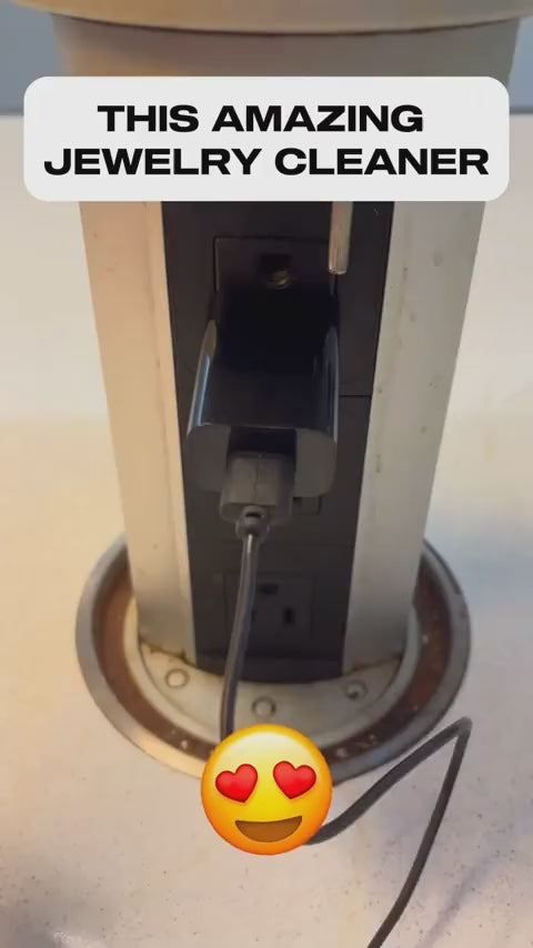✨ Portable Ultrasonic Jewelry Cleaner Machine